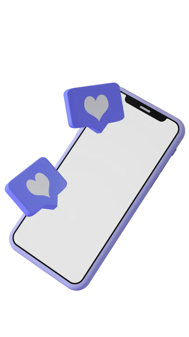 Picture of a phone for social media purposes for small business social media likes